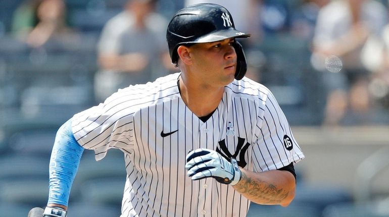 Aaron Boone wishes Gary Sanchez the best with Mets - Newsday