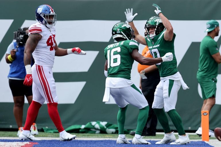 New York Jets' Rashard Davis in action before of a preseason NFL football  game, Friday, Aug. 12, 2022, in Philadelphia. (AP Photo/Matt Rourke Stock  Photo - Alamy