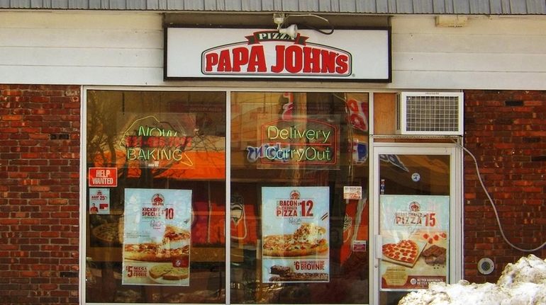 Papa John's Pizza in Huntington Station. (Dec. 23, 2012)