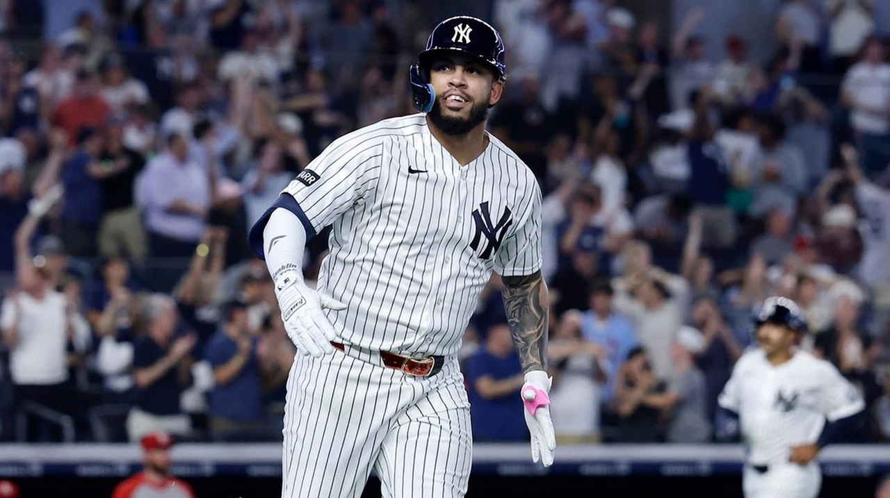 Welcome (back) to NY: Luis Garcia Jr. homers in Yankees debut