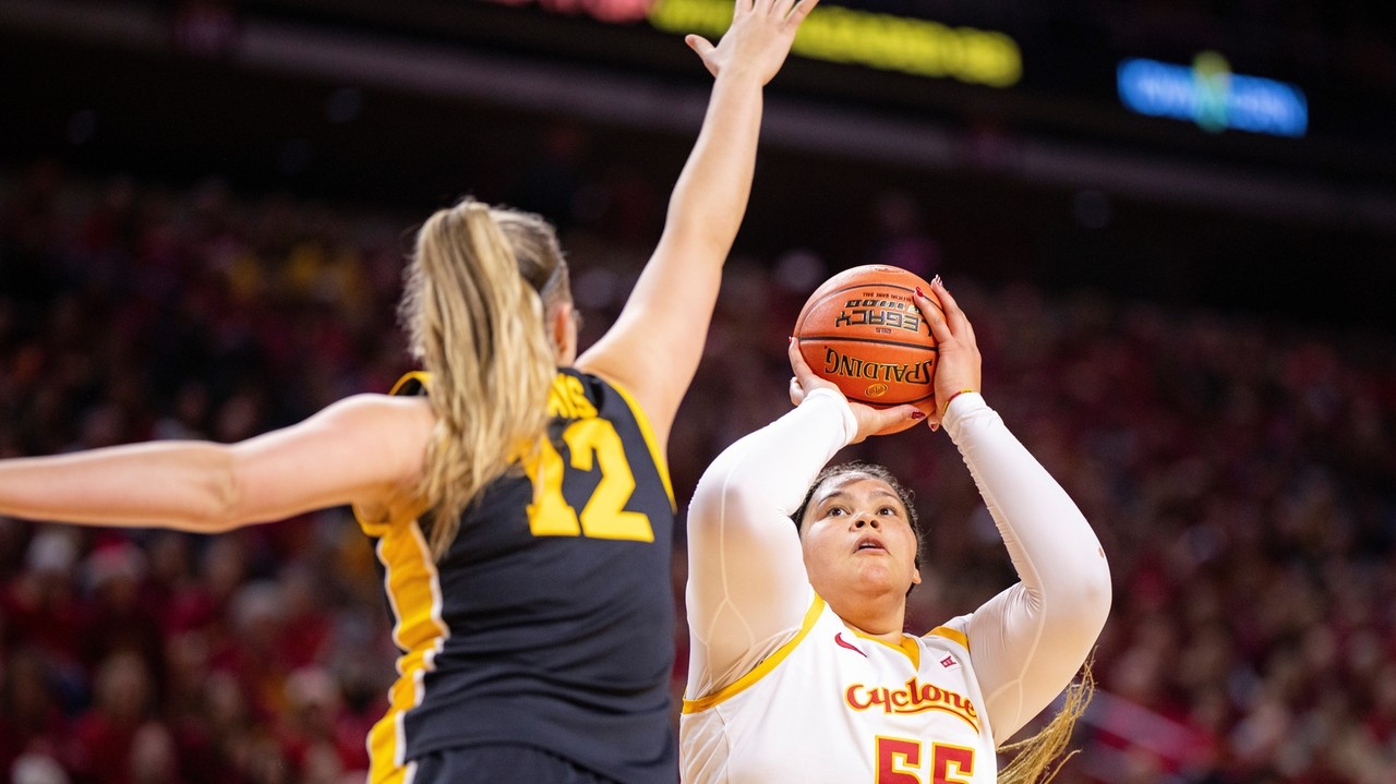 AP women's basketball player of the week is No. 10 Iowa State's Audi ...