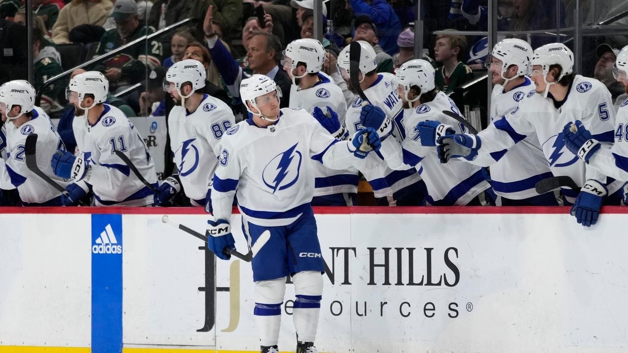 Defenseman Darren Raddysh Scores Twice, Lightning Beat Banged-up Wild 4 ...