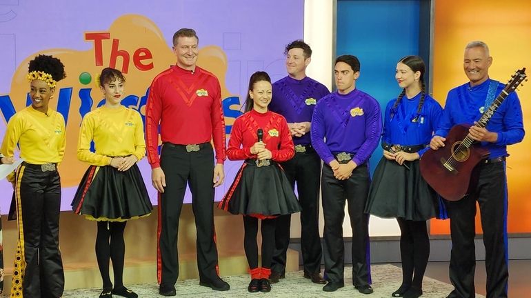 Now eight Wiggles will sing and dance during the “Ready,...