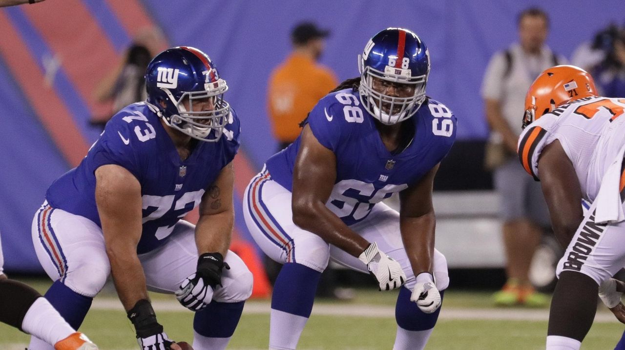 Giants offensive line seemingly more unsettled than before camp