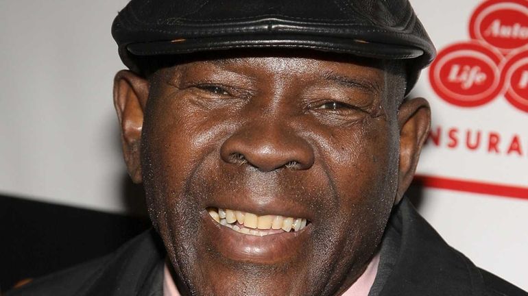 Former boxer Emile Griffith attends the premiere of "Black Magic"...