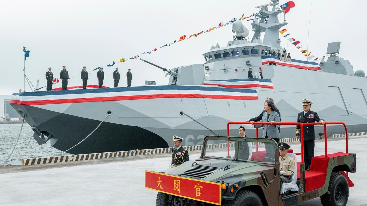 Taiwan commissions 2 new navy ships as safeguards against rising threat from China - Vimarsana News