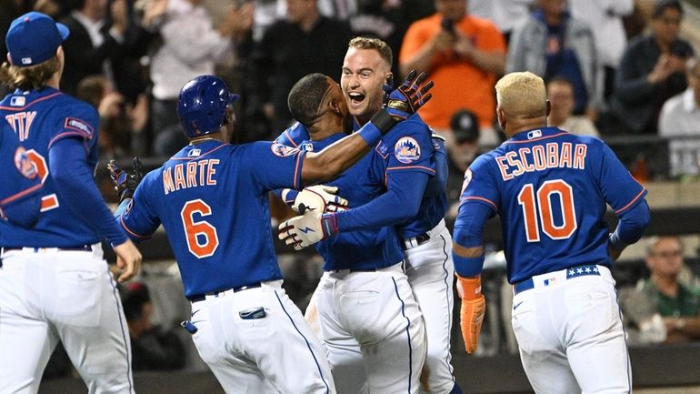 Clay Holmes and Brandon Nimmo, who went to high schools with