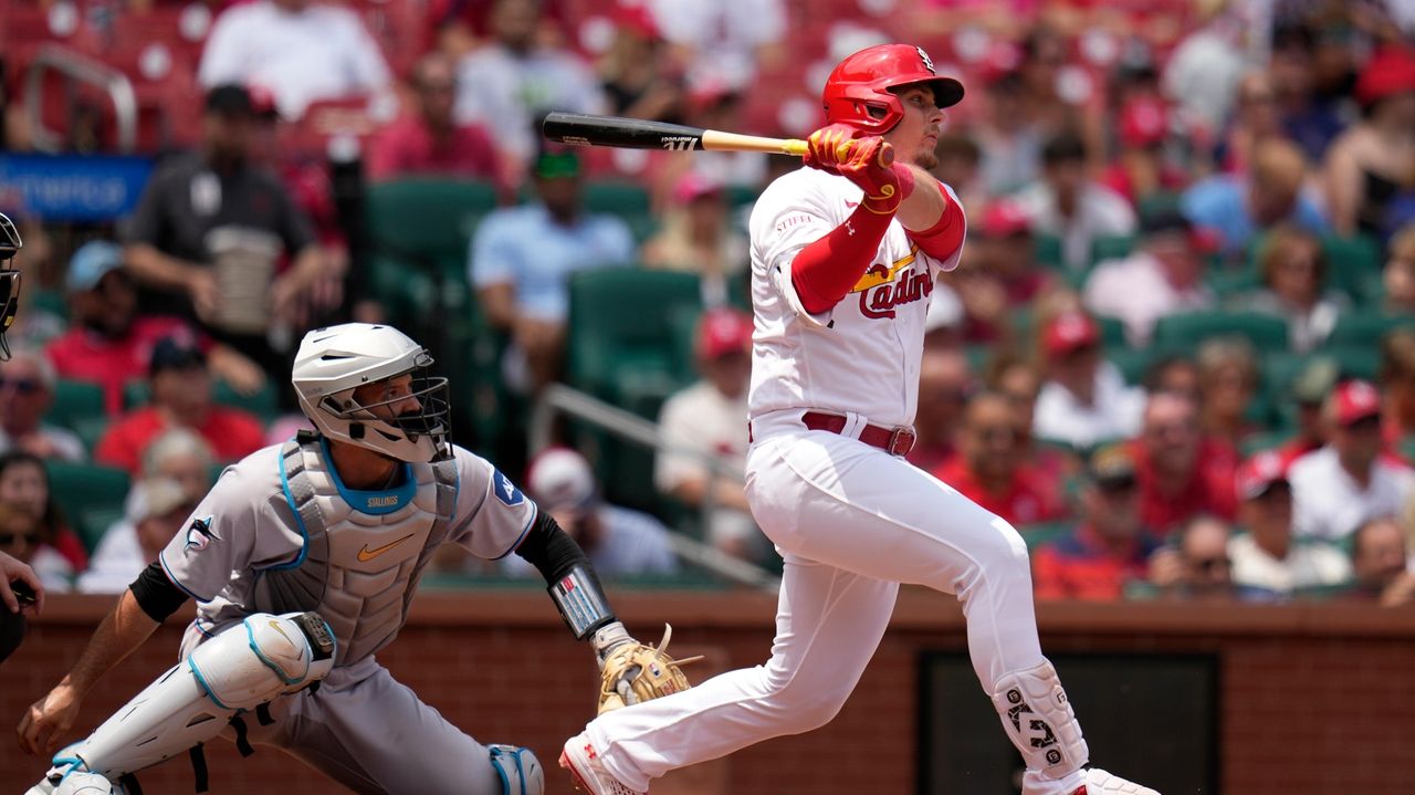 Alec Burleson's RBI double, 09/19/2023