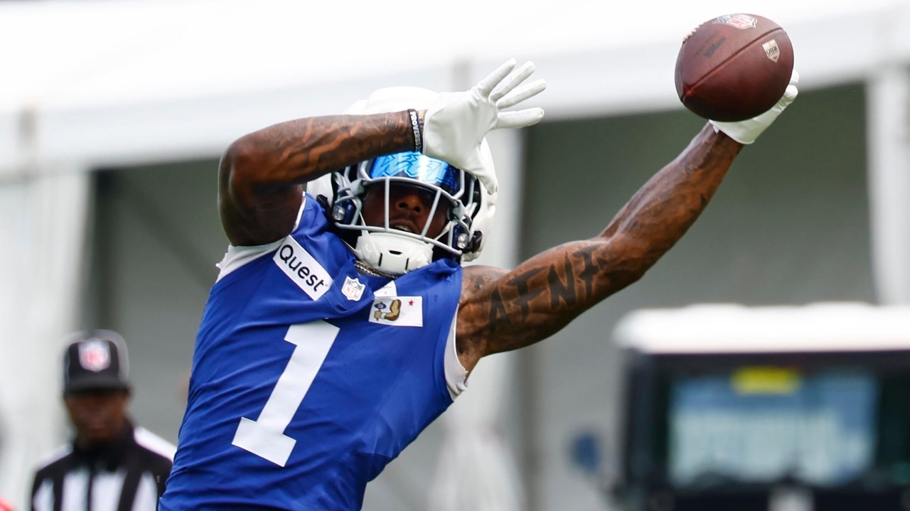 Sightings of Malik Nabers at Giants camp show talent is quite real