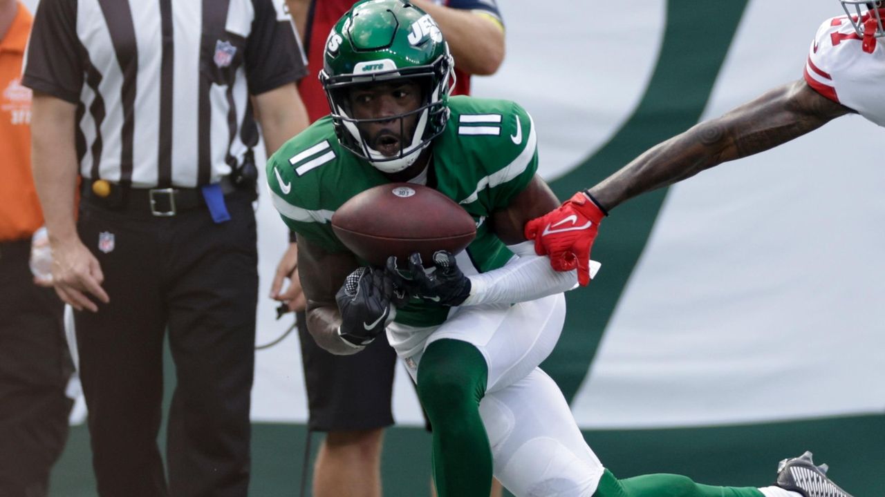 EAST RUTHERFORD, NJ - AUGUST 28: New York Jets wide receiver Corey