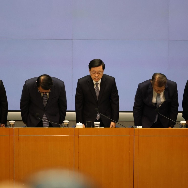 Hong Kong's housing minister resigns after fire investigation finds ...