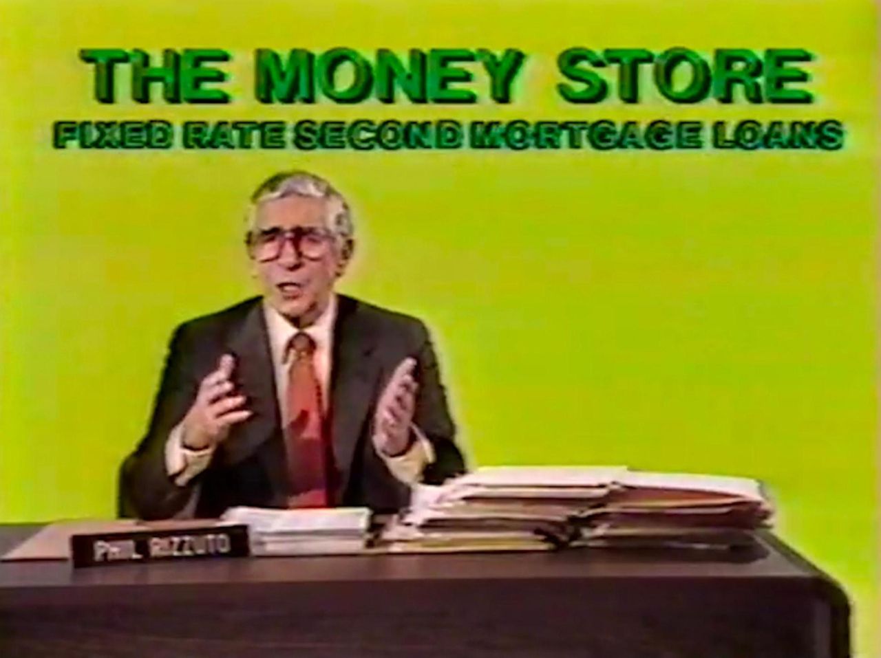 Phil Rizzuto The Money Store commercial 1984 