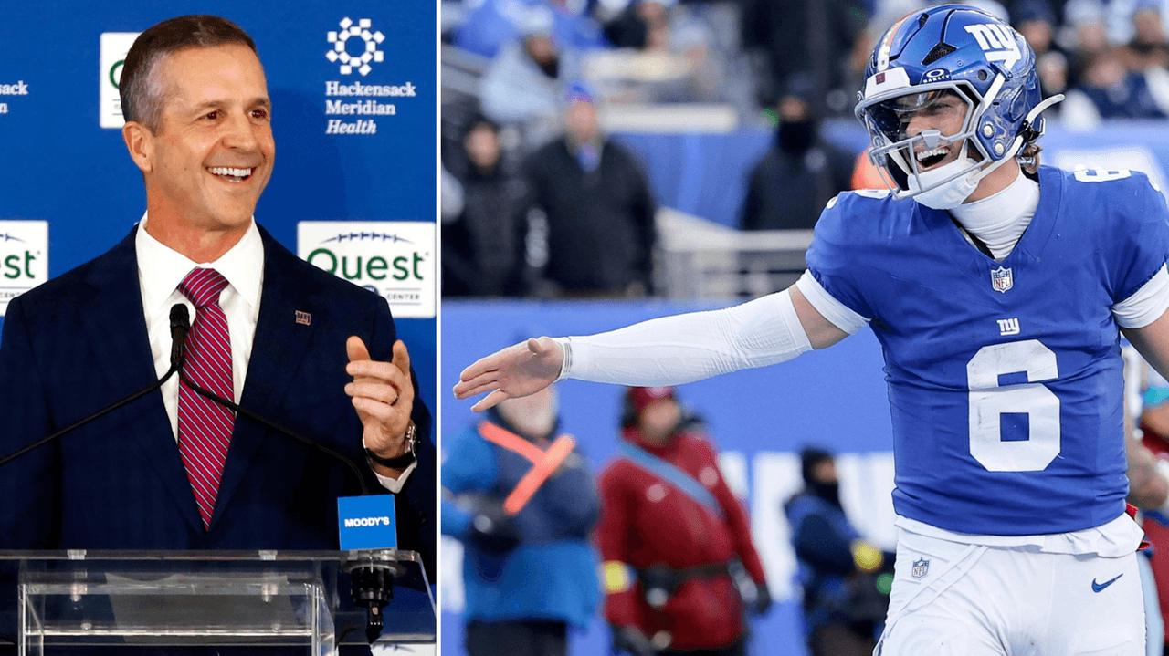 Tom Rock: With Dart and Harbaugh, Giants following blueprint for ...