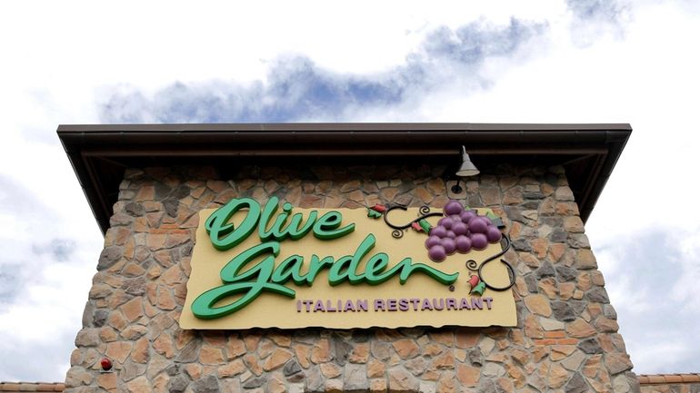 An Olive Garden restaurant in Methuen, Mass is shown on...