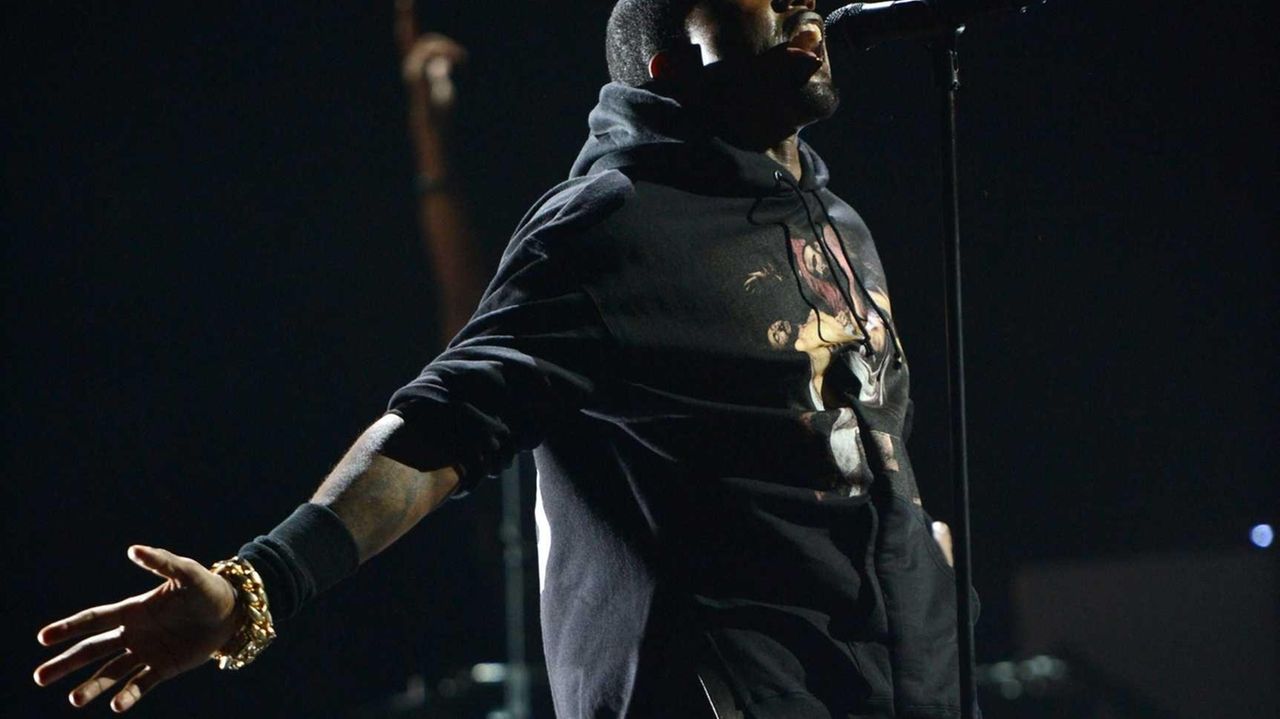 Kanye West skirts the issue at 121212 Concert Newsday
