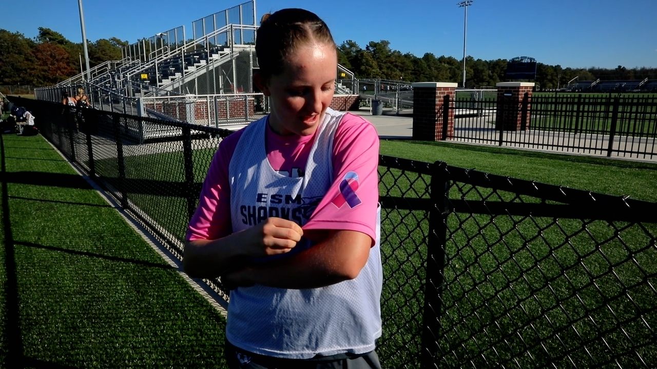 She beat cancer and is back on the soccer field Newsday