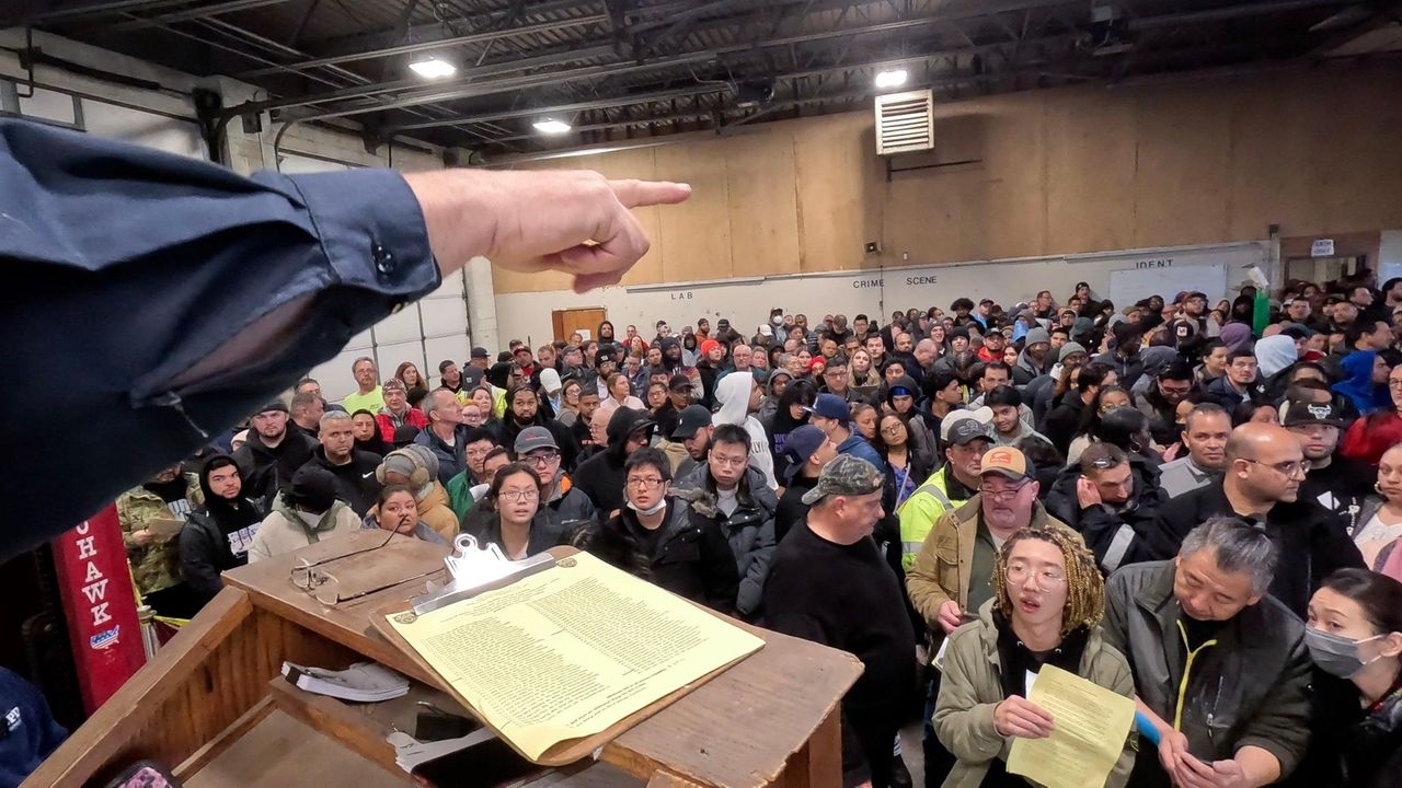 Hundreds place bids at Suffolk PD car auction Newsday