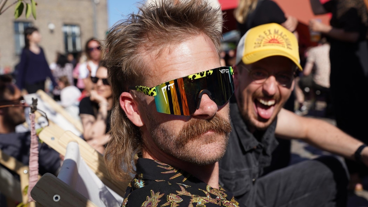 A raucous Copenhagen crowd cheers Denmark's 2026 Mullet Championship