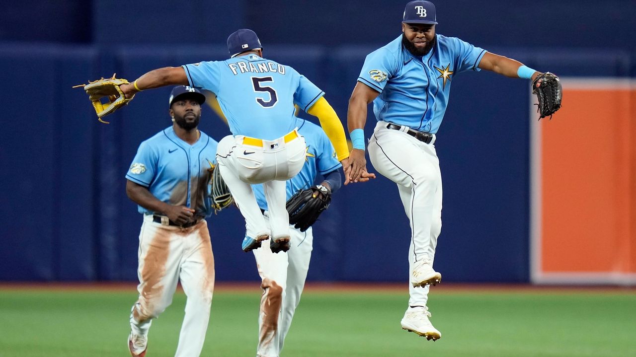 Randy Arozarena gives Rays home-run record in first inning, walkoff win  over White Sox in 10th - The Boston Globe