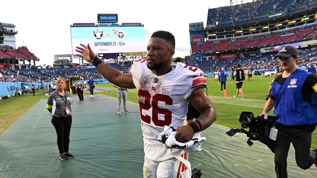 Ranking Giants' 25 most important players: No. 25 is a RB that might need  to fill in for Saquon Barkley in Week 1 