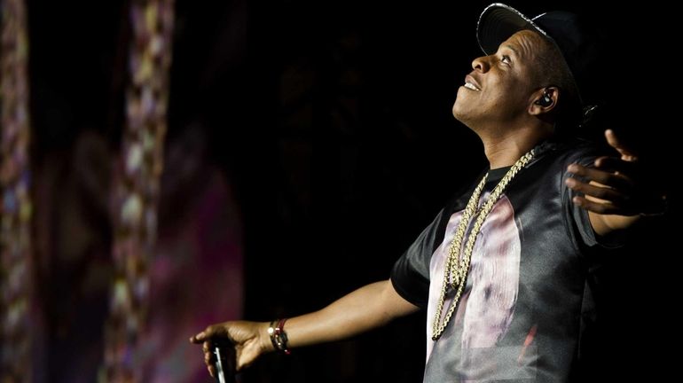 Jay-Z performs at the "Made In America" music festival in...