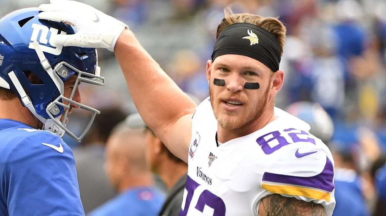 How and why Kyle Rudolph signed with the Giants - Newsday