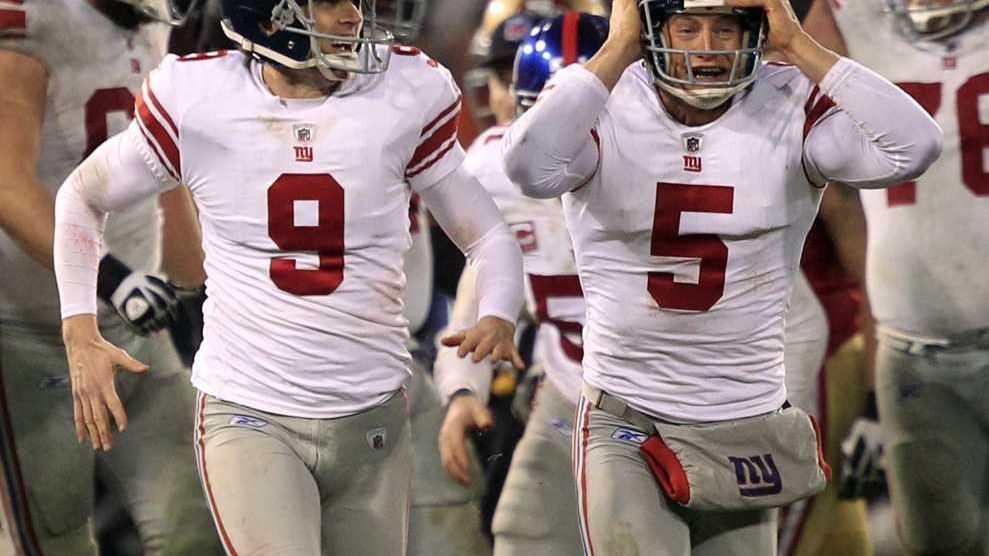 N.Y. Giants 20, San Francisco 17 (OT): Field goal sends Eli