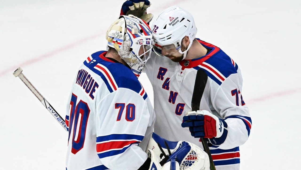 Rangers score six goals in win over Chicago as Filip Chytil nets pair ...