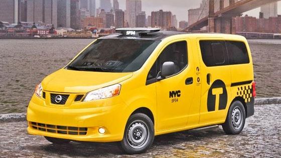 Nissan 2014 NV200 taxi.