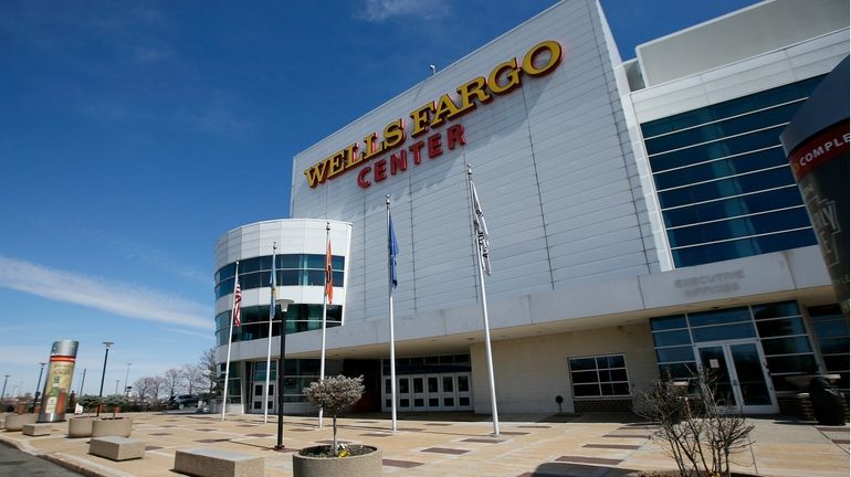 FILE- The Wells Fargo Center, home of the Philadelphia Flyers...