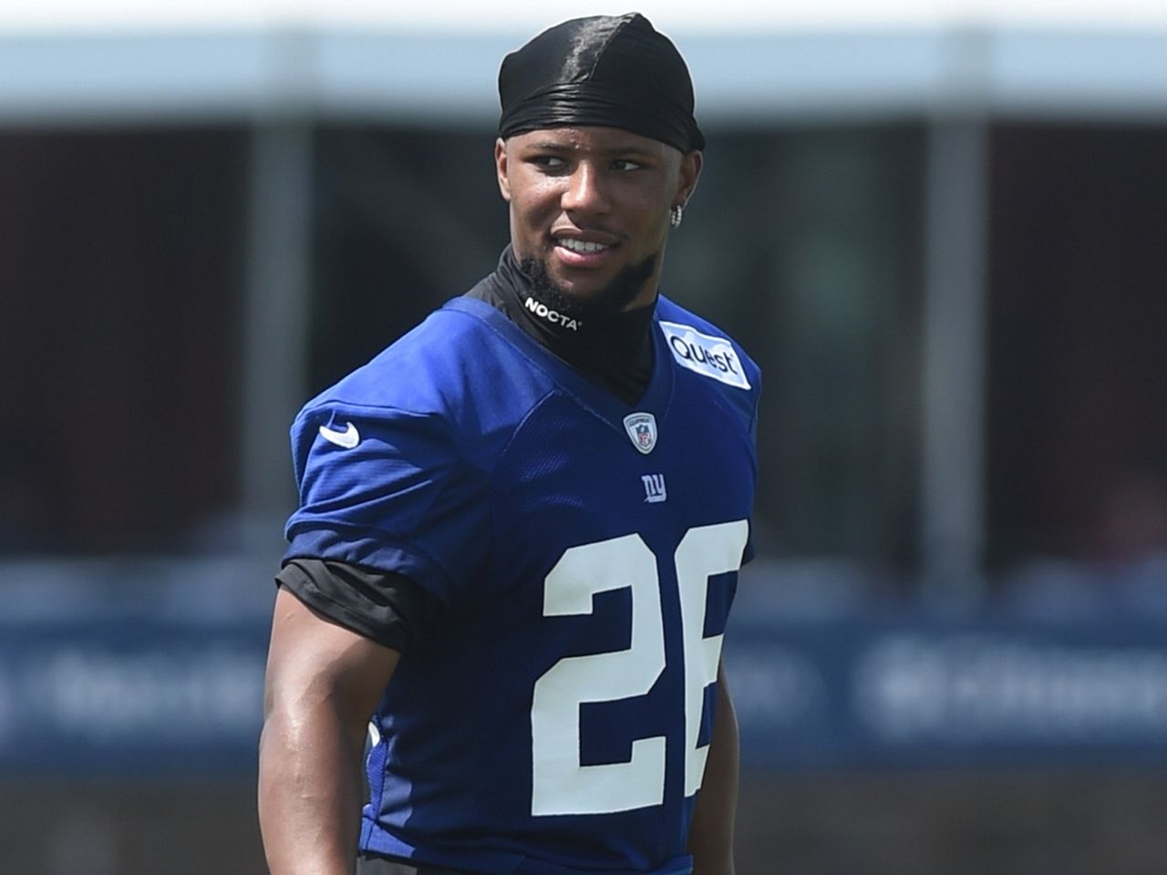 Barkley happy Giants talked contract with him prior to big day