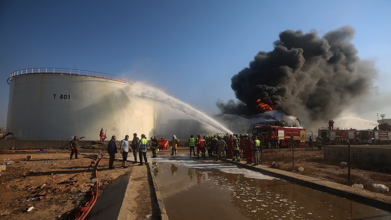 Drone strike in western Libya torches a power substation, triggering ...