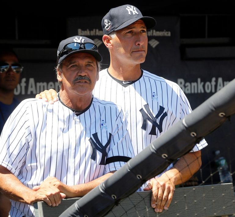 Ron Guidry celebrates returning for Old-Timers' Day 