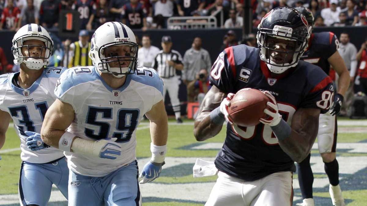 Andre Johnson Fights Cortland Finnegan During Titans-Texans Game, News,  Scores, Highlights, Stats, and Rumors