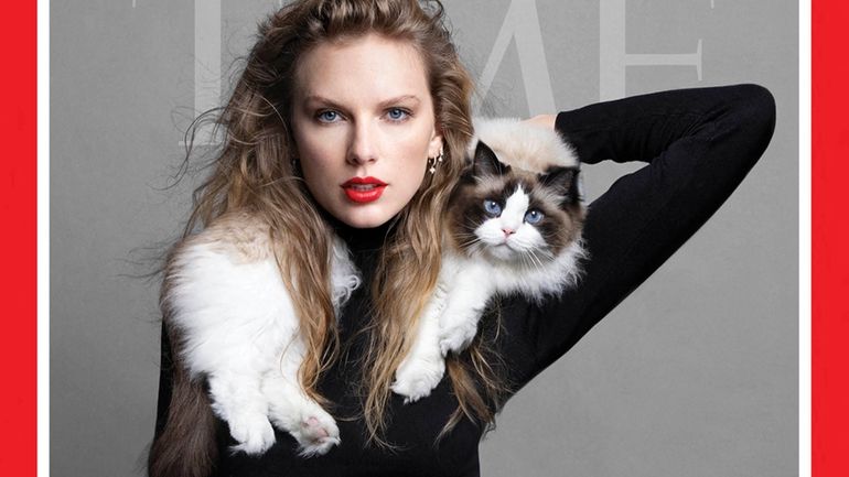 Pop superstar Taylor Swift is Time magazine's 2023 Person of...