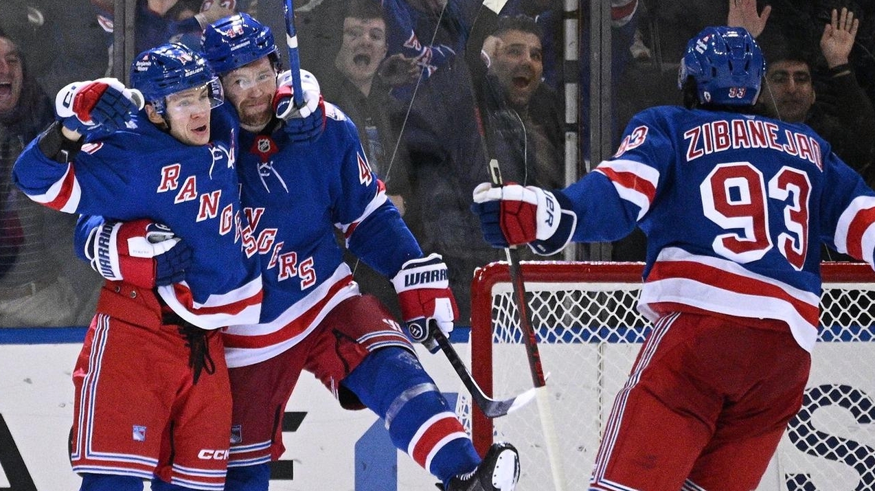Rangers top Stars on Vladislav Gavrikov's OT goal after tying it in ...