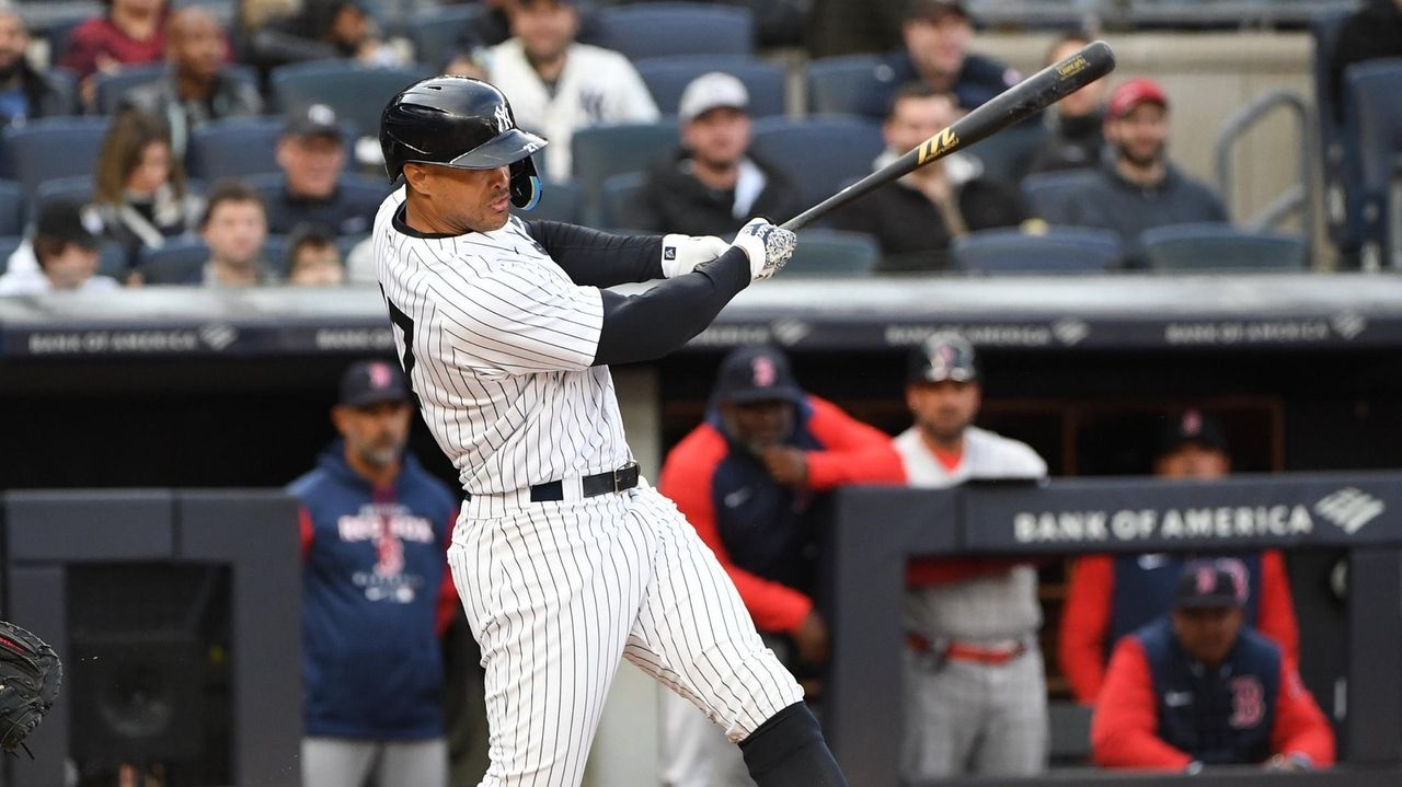 Yankees slugger Giancarlo Stanton is still the exit velocity king