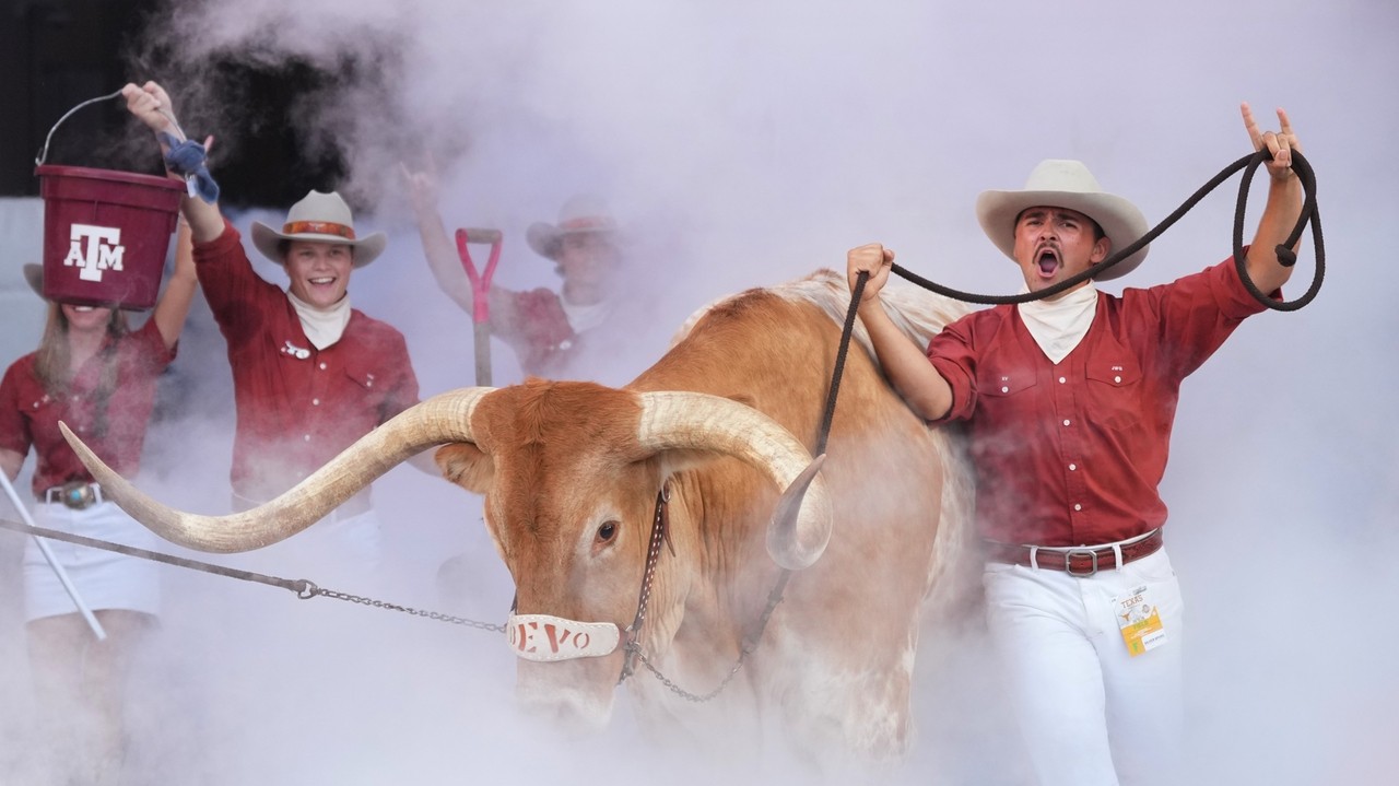 Top-ranked Texas likes the view from No. 1 but is focused on long season ahead