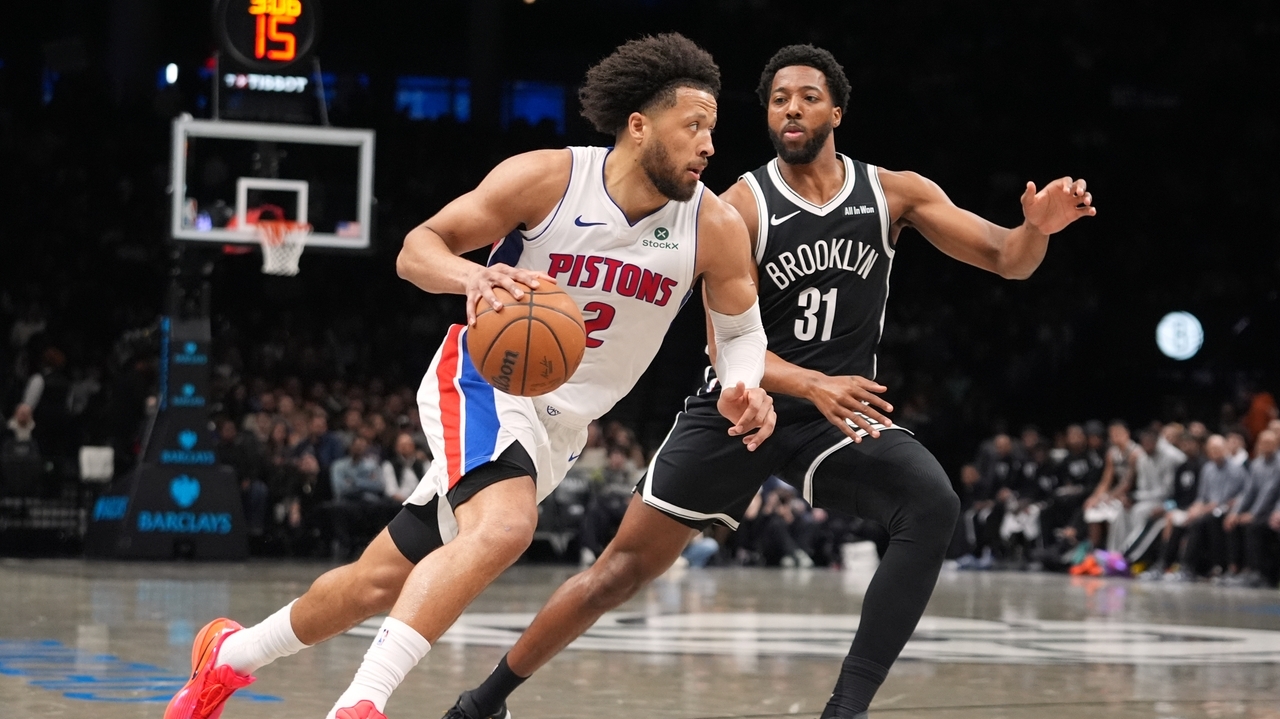 Pistons snap season-worst 4-game skid with 138-100 win over Nets