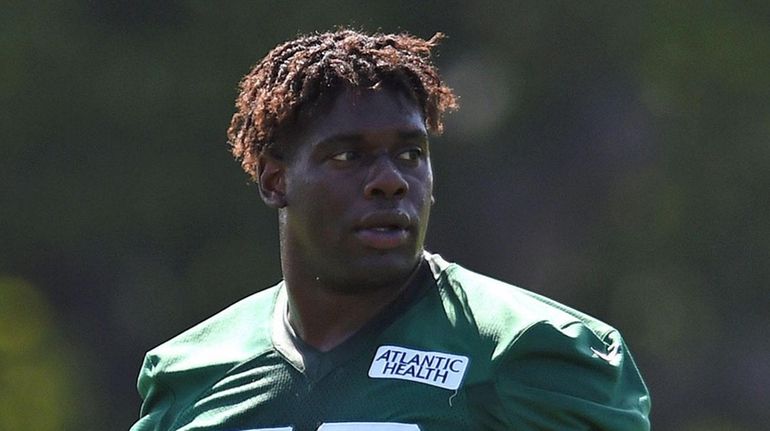 Jets' Mekhi Becton: Practicing with Carl Lawson has made things 'a whole  lot easier' entering Year 2