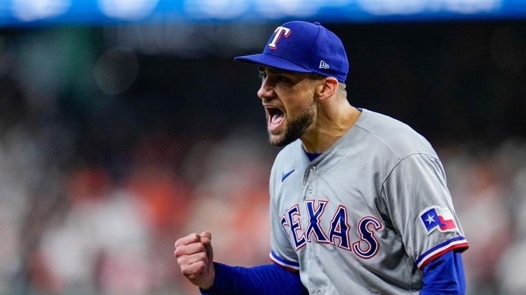 Rangers build big early lead off Valdez, hold on for 5-4 win over Astros to  take 2-0 lead in ALCS - The San Diego Union-Tribune