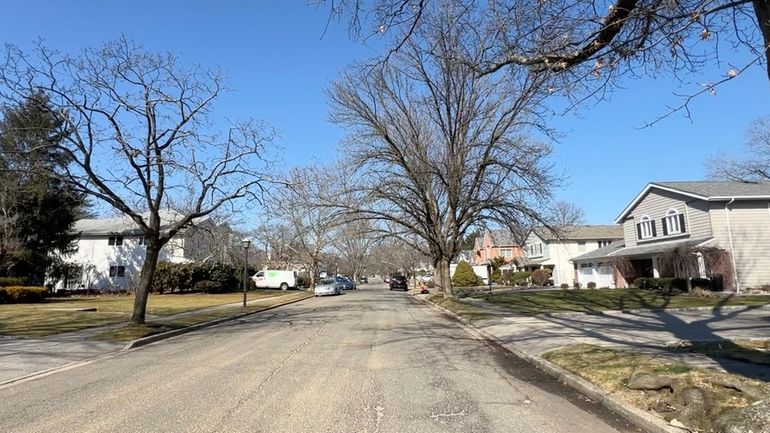 Cherrywood Drive in New Hyde Park, where police said Joshua Wilck...