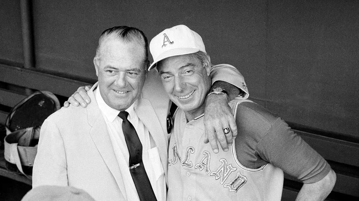 Phil Rizzuto Visiting His Wife and Son