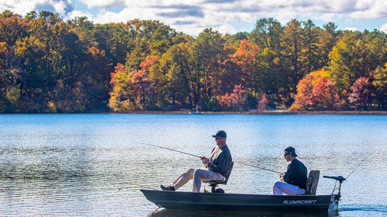 Spots packed to the gills with freshwater fish Newsday