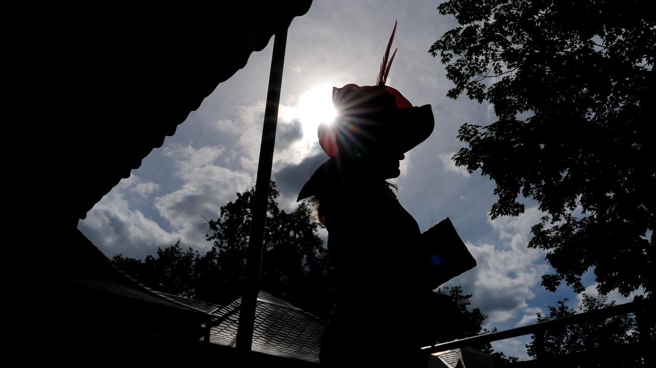 Dornoch wins the first Belmont Stakes run at Saratoga Race Course