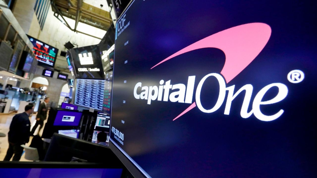 Correction Capital OneDiscoverMerger story Newsday