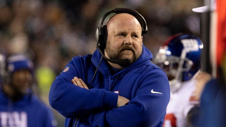 Giants head coach Brian Daboll during the NFC divisional playoff...