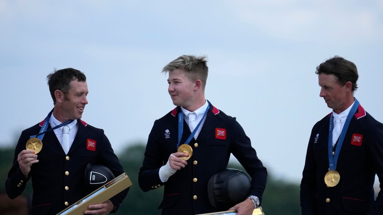 Britain wins equestrian team jumping at the Paris Olympics ahead of the