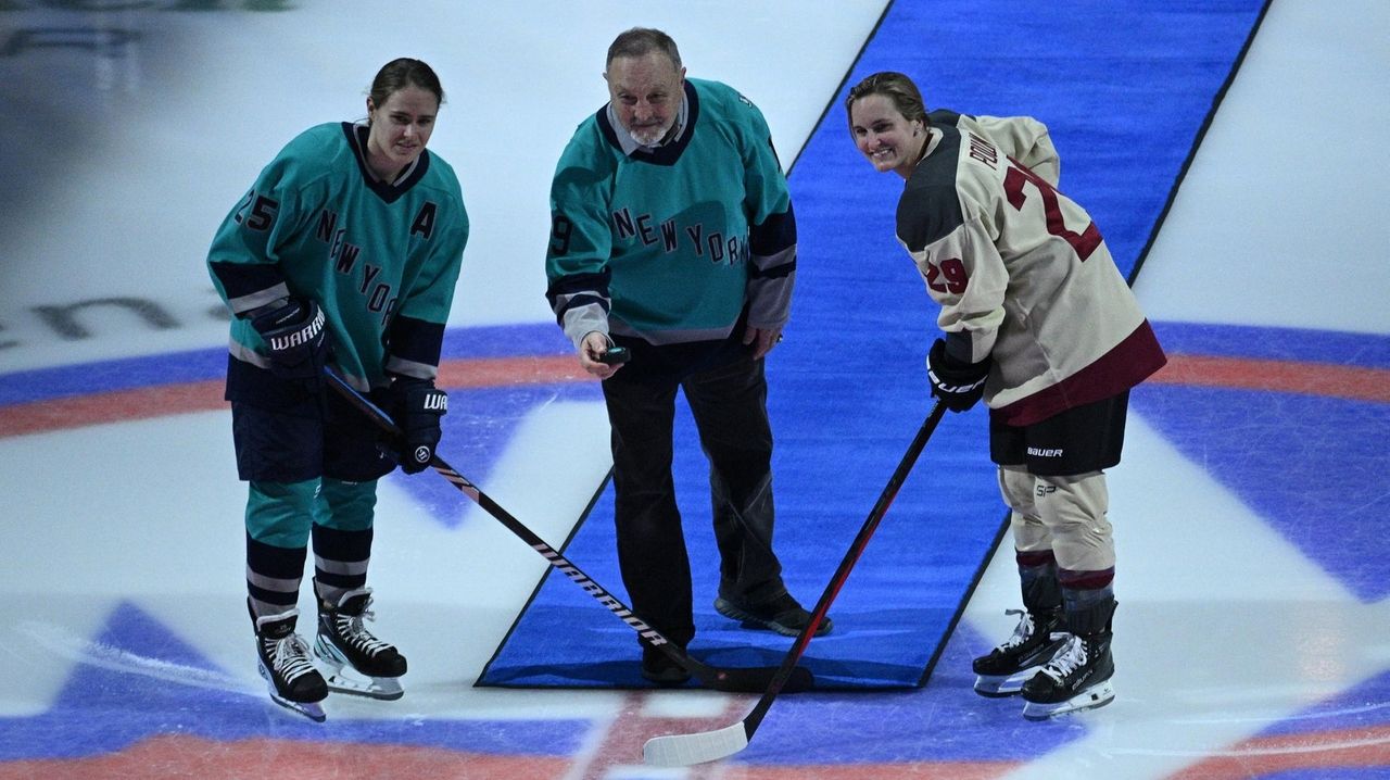 Photos: PWHL's first game at UBS Arena - Newsday