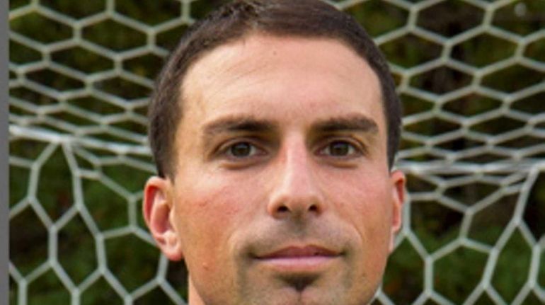 Suffolk CC men's soccer coach Frank Vertullo.